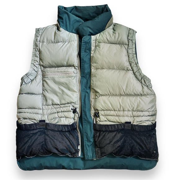 Vintage Cabela’s Green Goose Down Outdoor Vest Size Men’s Tall XL RN#56838 - Picture 8 of 11